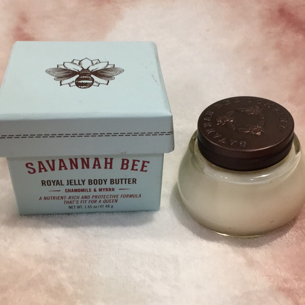 Savannah Bee Co Chamomile & Myrrh Royal Jelly Body Butter NWT 1.65 oz Boxed